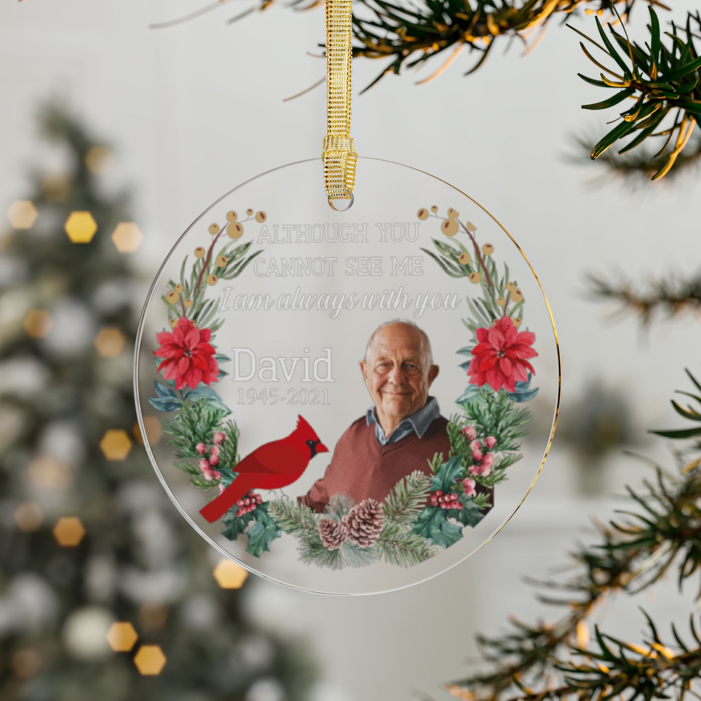 Remember Me Personalized [Acrylic Ornament]