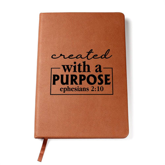 Created with a Purpose [Leather Journal]