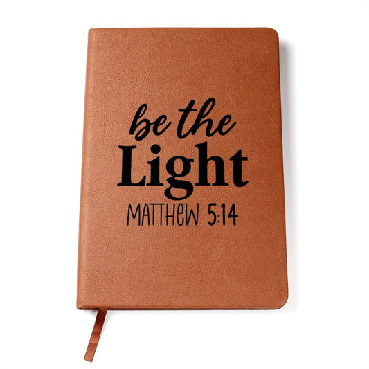 Be The Light [Leather Journal]