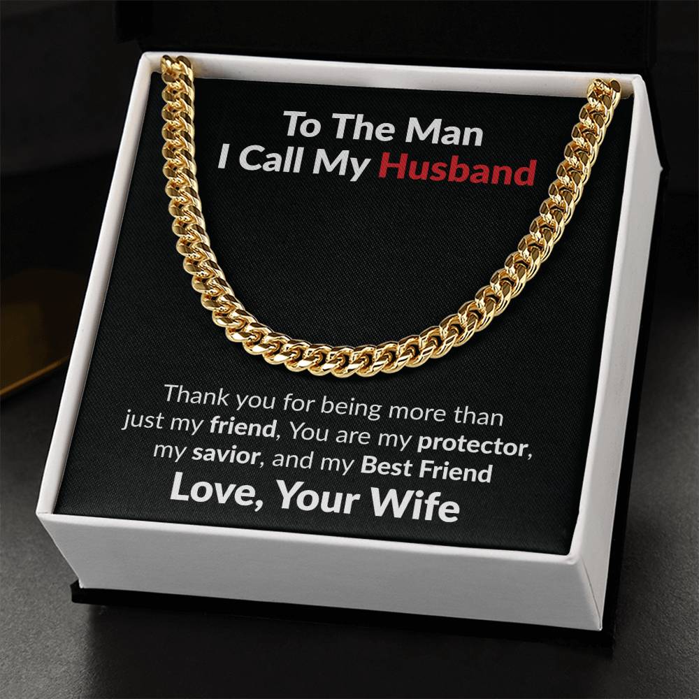 To The Man I Call My Husband [Thank You]