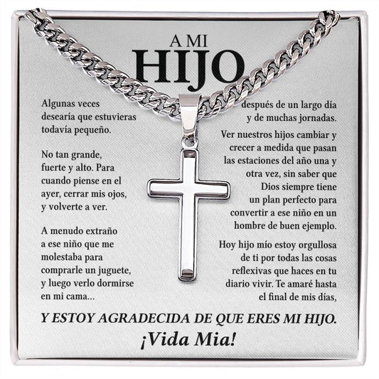 A Mi Hijo [Estoy Agradecida De Que Eres Mi Hijo] Personalizado