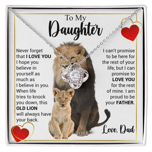 To My Daughter [This Old Lion Will Always Have Your Back]
