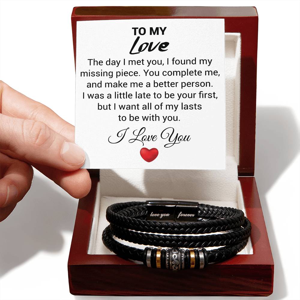 To My Love [My Missing Piece] Bracelet