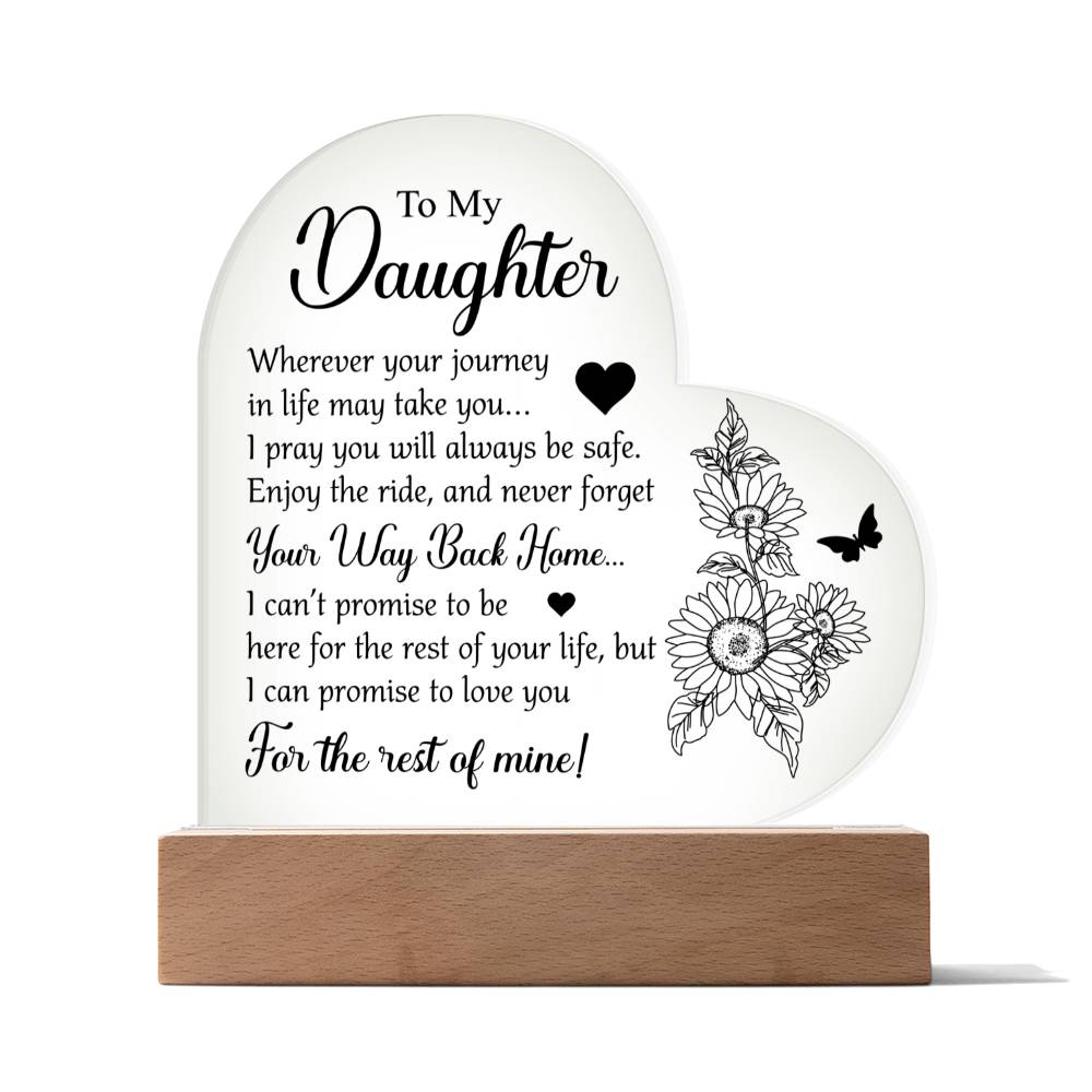 To My Daughter [Never Forget Your Way Back Home]