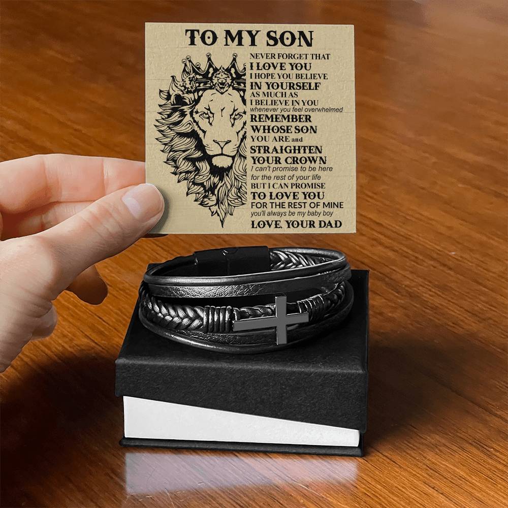 To My Son [Remember Whose King You Are ] Bracelet