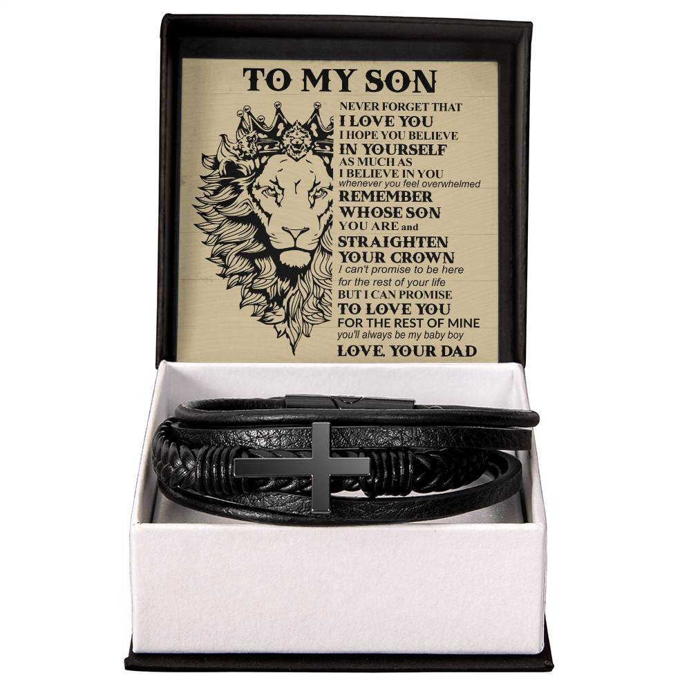 To My Son [Remember Whose King You Are ] Bracelet