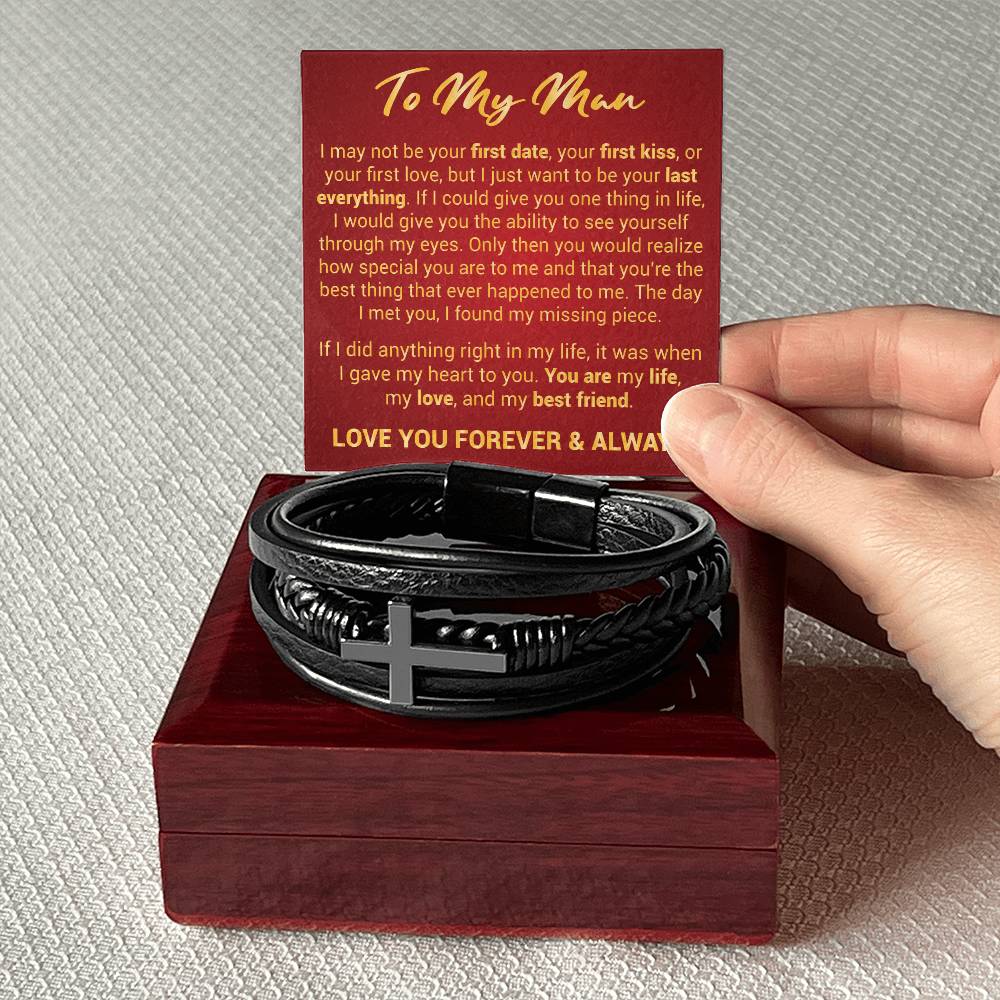 To My Man [Love Your Forever & Always] Bracelet